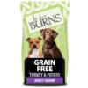 Burns - Grain Free Turkey & Potato Dry Dog Food -Pet dog 001. Hero Image
