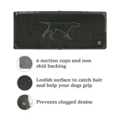 Rosewood - Wet Paws Dog Bath Mat 13 Rosewood - Wet Paws Dog Bath Mat -Pet dog 02917 infographic 1