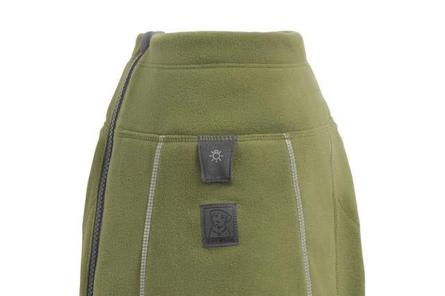 Ruffwear - Climate Changer Dog Fleece Jacket - Cedar Green 4 Ruffwear - Climate Changer Dog Fleece Jacket - Cedar Green - Image 2