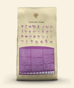 Essential Foods - Highland Living Dry Dog Food -Pet dog 1095 2 highland living packshot bag 12kg web