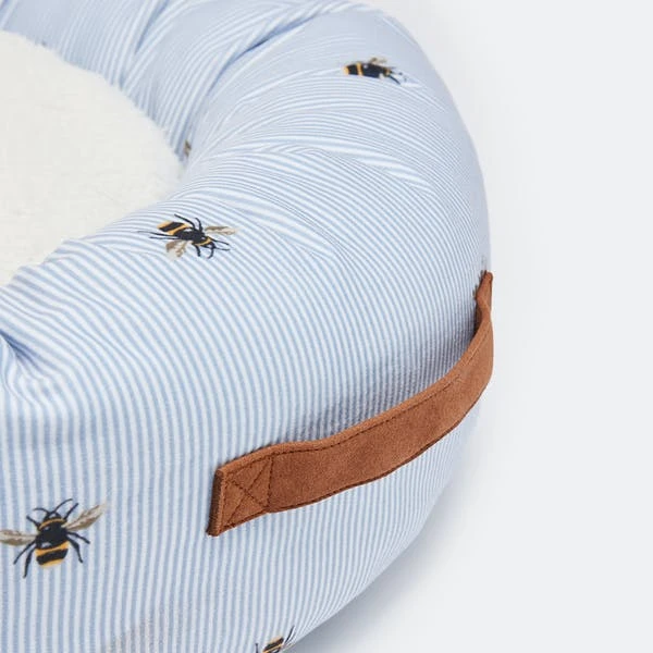 Joules - Ticking Bee Doughnut Pet Bed 4 Joules - Ticking Bee Doughnut Pet Bed - Image 2