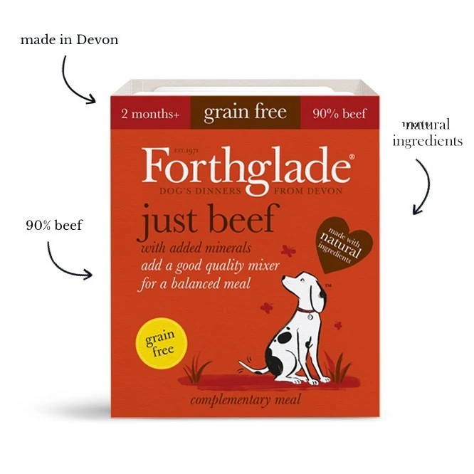 Forthglade - Just Chicken, Lamb & Beef - Variety Pack (12x395g) 6 Forthglade - Just Chicken, Lamb & Beef - Variety Pack (12x395g) - Image 4