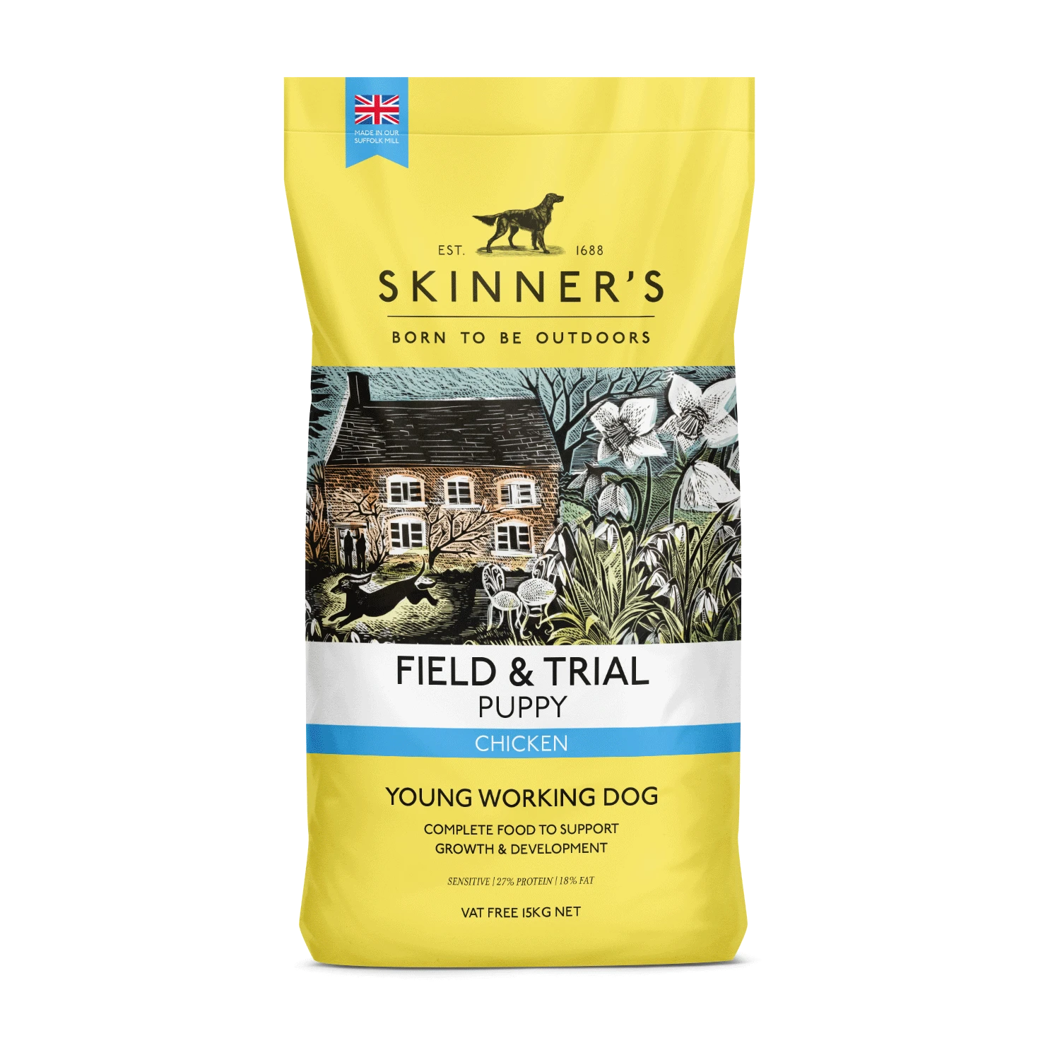 Skinners Field & Trial Puppy Chicken 15kg 3 Skinners Field & Trial Puppy Chicken 15kg