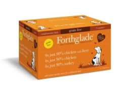 Forthglade - Just Chicken, Chicken With Liver & Turkey - Variety Pack (12x395g)
