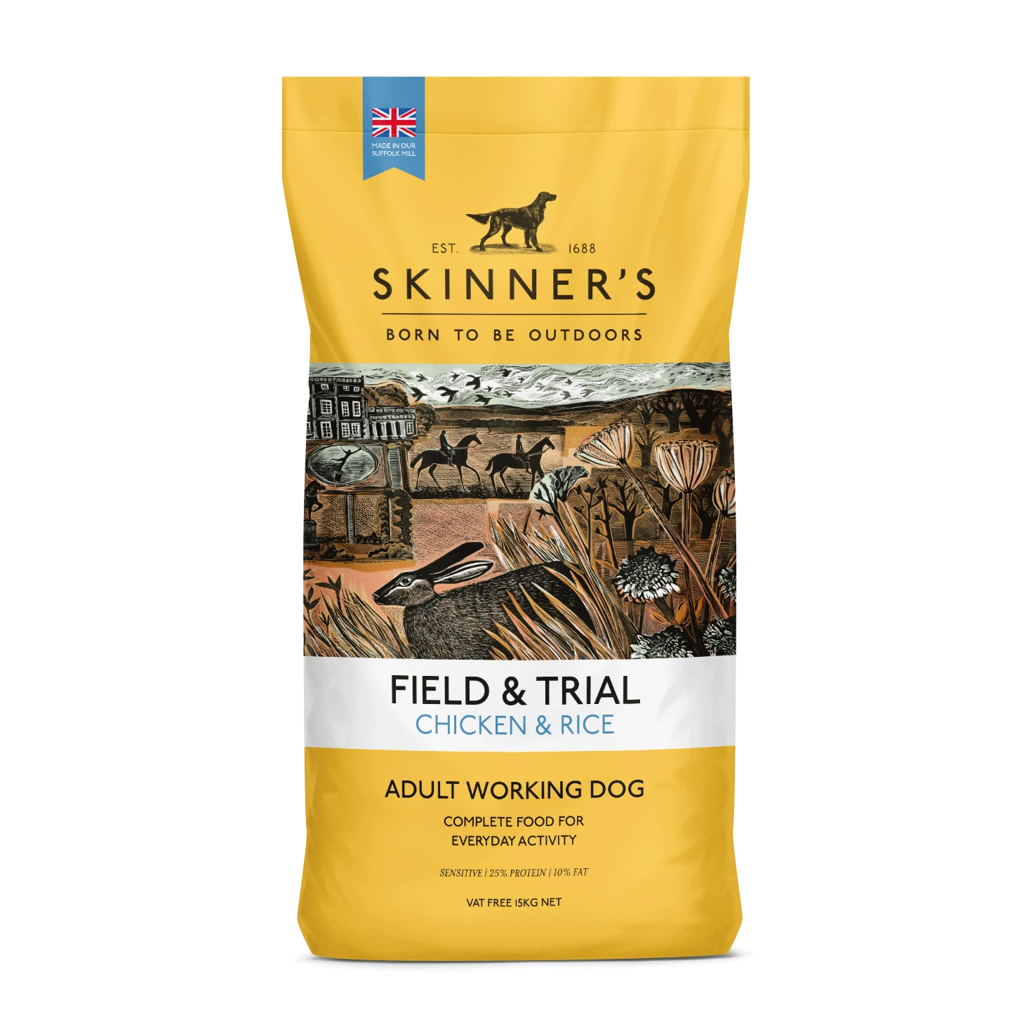 Skinners Field & Trial Chicken & Rice 15kg 3 Skinners Field & Trial Chicken & Rice 15kg