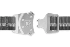 Ruffwear - Top Rope Collar - Granite Grey -Pet dog 25503 top rope collar granite gray buckle open web 640x 7382ada5 42ce 4558 a4c0 f0fc14be05bf