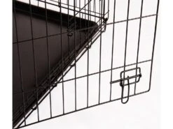 RAC - Metal Fold Flat Dog Crate With Plastic Tray -Pet dog 264827f