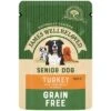 James Wellbeloved Dog Senior Turkey Grain Free Pouches 12x100g -Pet dog 2c1c0910558b0bda7e2b9e6f80e0de7667ad7380