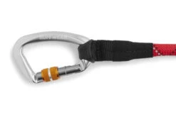 Ruffwear - Knot-a-Leash Rope Dog Lead - Red Currant -Pet dog 40204 knot a leash redcurrant carabiner web 640x 254fd1e5 29a2 43cb bb4e 706a52c301a7