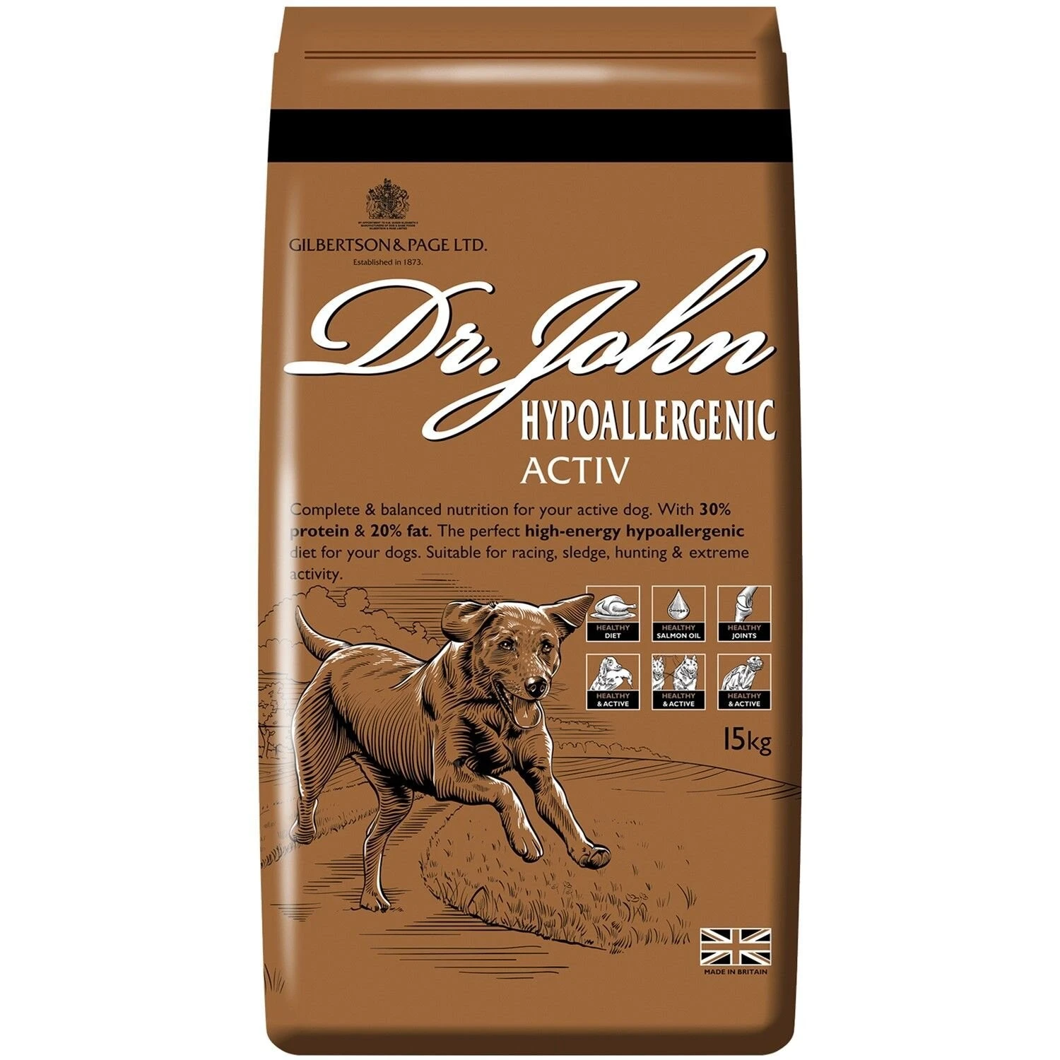 Dr John Hypoallergenic Activ 15kg Working Dog 3 Dr John Hypoallergenic Activ 15kg Working Dog