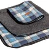 FatFace Fleece Check Blanket -Pet dog 51QwldjyKJL. AC
