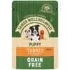 James Wellbeloved Puppy Turkey Grain Free Pouches 12x100g 1 James Wellbeloved Puppy Turkey Grain Free Pouches 12x100g -Pet dog 534feea89c026ba151e67d198a109eceec4d4872