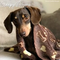 Ancol - Comfort Dog Blanket - Brown 7 Ancol - Comfort Dog Blanket - Brown -Pet dog 551300 3