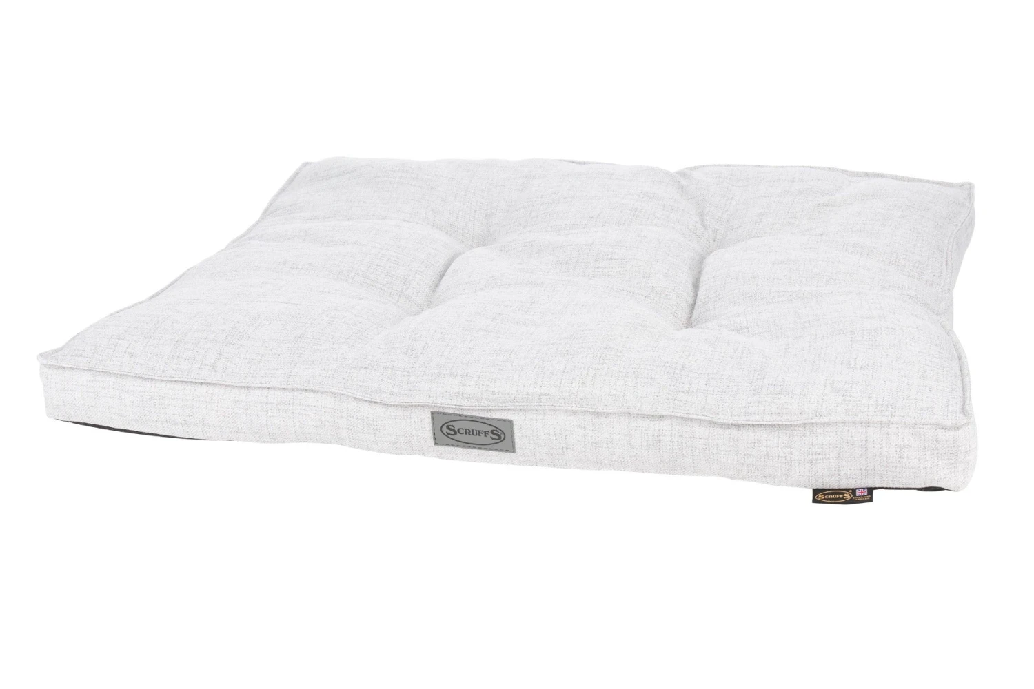 Scruffs - Manhattan Dog Mattress Bed - Light Grey 3 Scruffs - Manhattan Dog Mattress Bed - Light Grey