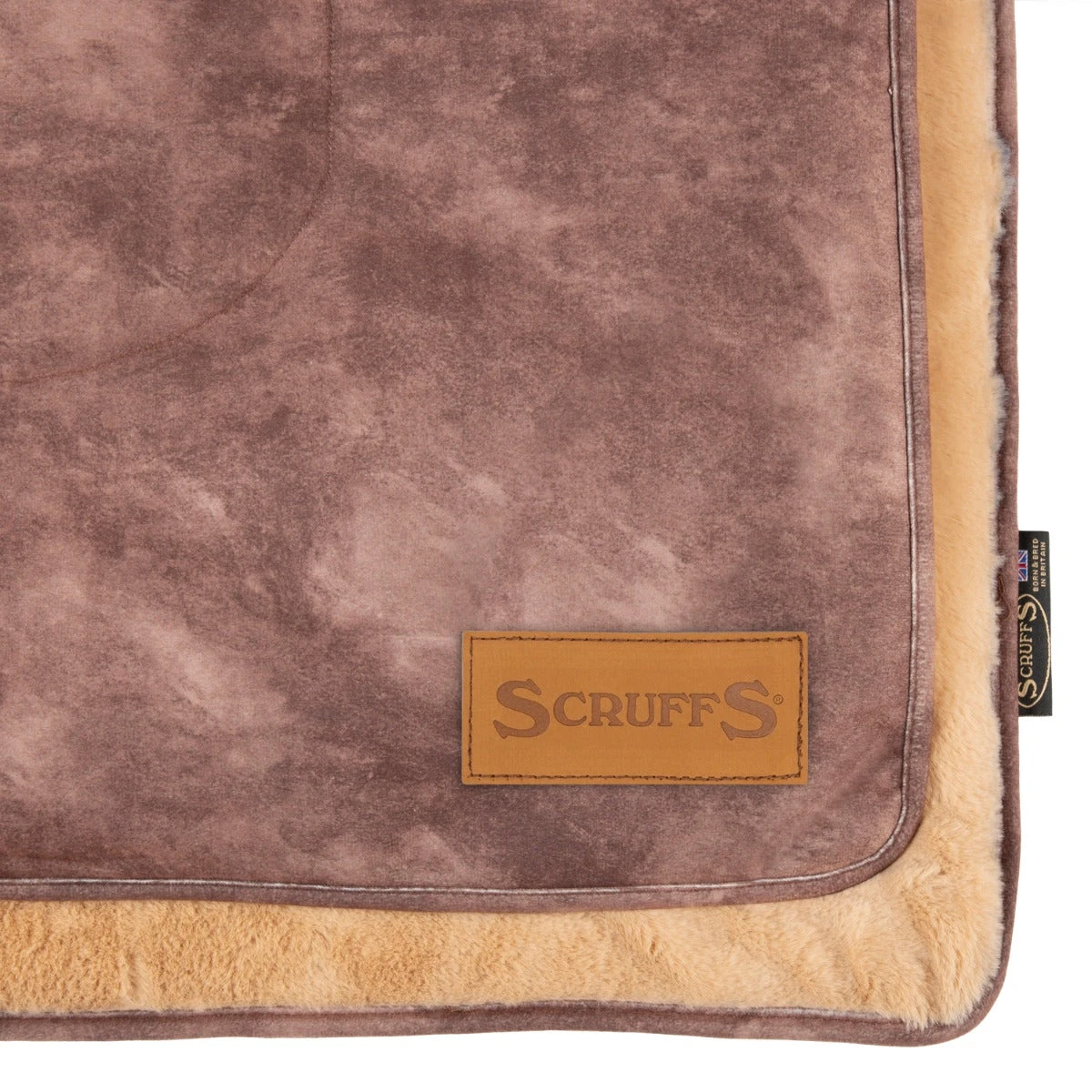 Scruffs - Kensington Dog Blanket - Chocolate 4 Scruffs - Kensington Dog Blanket - Chocolate - Image 2