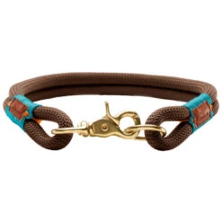 Hunter - Oss Rope Dog Collar - Brown