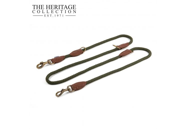 Heritage Rope Multiway Training Lead Green 2mx12mm 3 Heritage Rope Multiway Training Lead Green 2mx12mm