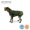 Ancol - Heritage Green Wax Dog Coat