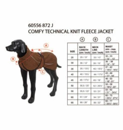 RUKKA - Comfy Fleece Brown Dog Jacket -Pet dog 773368 d167458f 1b74 46f3 9722 ad6c34c8bfe5