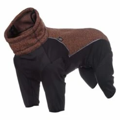 RUKKA - Subrima Knit Dog Overall Coat - Brown