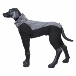 RUKKA - Subrima Knit Dog Overall Coat - Black -Pet dog 774073