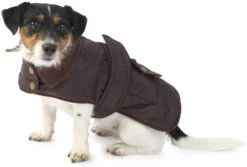 House Of Paws - Waterproof Brown Quilted Dog Jacket
