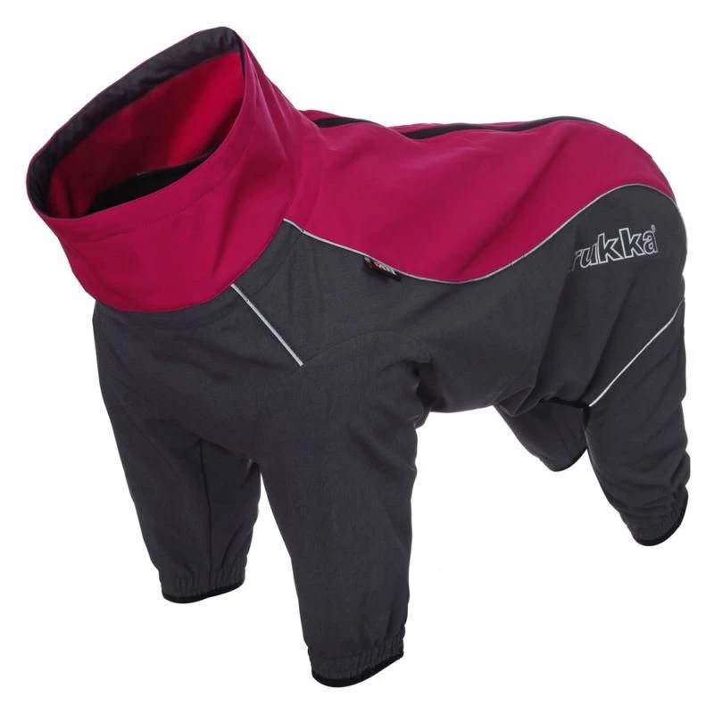 RUKKA - Windmaster Dog Overall Coat - Pink 3 RUKKA - Windmaster Dog Overall Coat - Pink