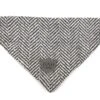 Hugo & Hudson - Grey Herringbone Dog Bandana -Pet dog 901540757516 .pic 2048x dde0f4a8 6f18 40f3 b985 06ac4bcdaeac