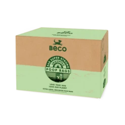 Beco Poop Bags, Unscented, 540 Pack, Big, Strong And Leak-Proof