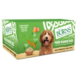 Burns - Free Range Egg With Carrots & Organic Brown Rice - Wet Dog Food
