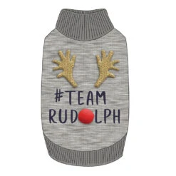 House Of Paws - Team Rudolph Christmas Dog Jumper -Pet dog HP1501