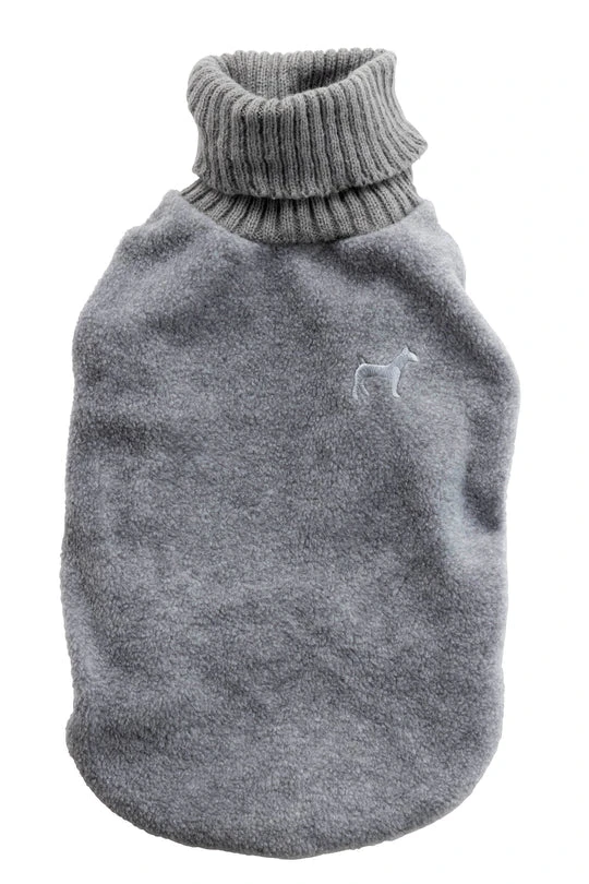House Of Paws - Fleece And Knit Jumper Grey 3 House Of Paws - Fleece And Knit Jumper Grey