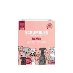 Scrumbles - Wet Dog Food Salmon - 7 X 395g
