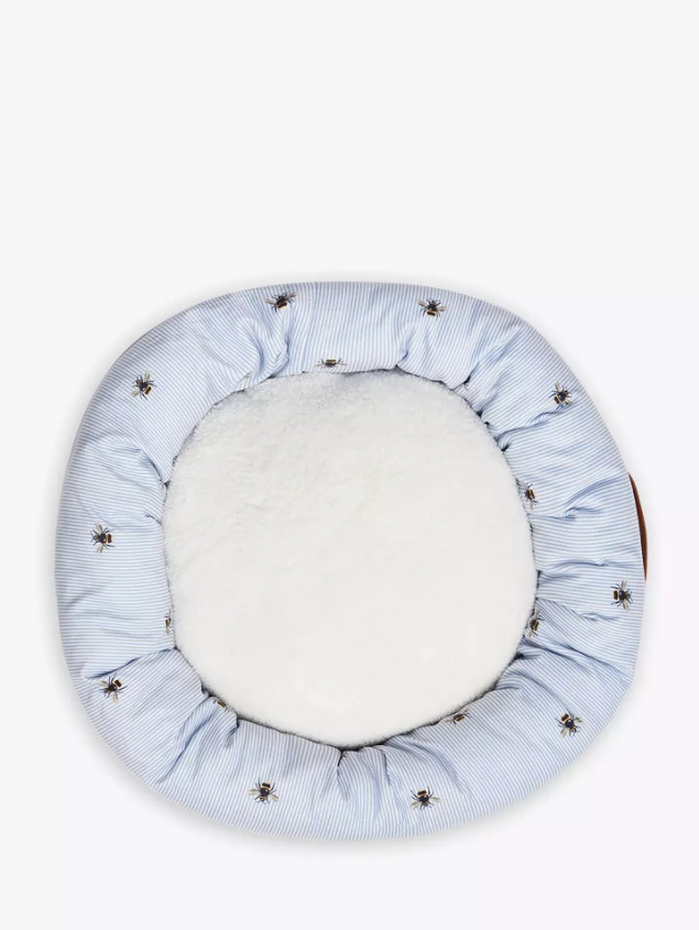 Joules - Ticking Bee Doughnut Pet Bed 6 Joules - Ticking Bee Doughnut Pet Bed - Image 4