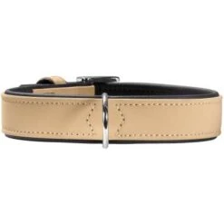 Hunter Softie Collar – Tan/Black -Pet dog aasoft39