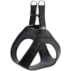 Hunter Hilo Leather Harness – Black -Pet dog ahilol 1 1