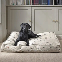 Sophie Allport Woof Pet Mattress -Pet dog all32760m woof large dog bed mattress lifestyle high res square