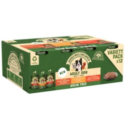 James Wellbeloved Dog Adult Grain Free Turkey Lamb & Chicken Tins 12 X 400g