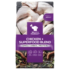 Billy & Margot - Chicken & Superfood Dry Dog Food - Past Best Before