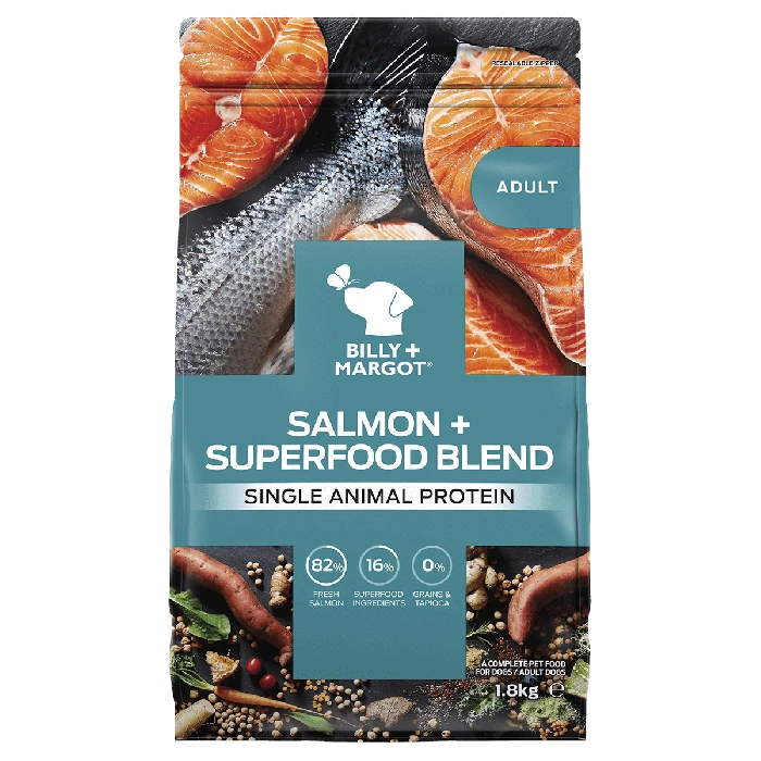 Billy & Margot - Salmon & Superfood Dry Dog Food - Past Best Before 3 Billy & Margot - Salmon & Superfood Dry Dog Food - Past Best Before