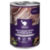 Billy & Margot - Wild Boar & Superfoods Wet Dog Food 12 X 395g Tins -Pet dog billy and margot wild boar superfood blend 395g can adult dog food 1