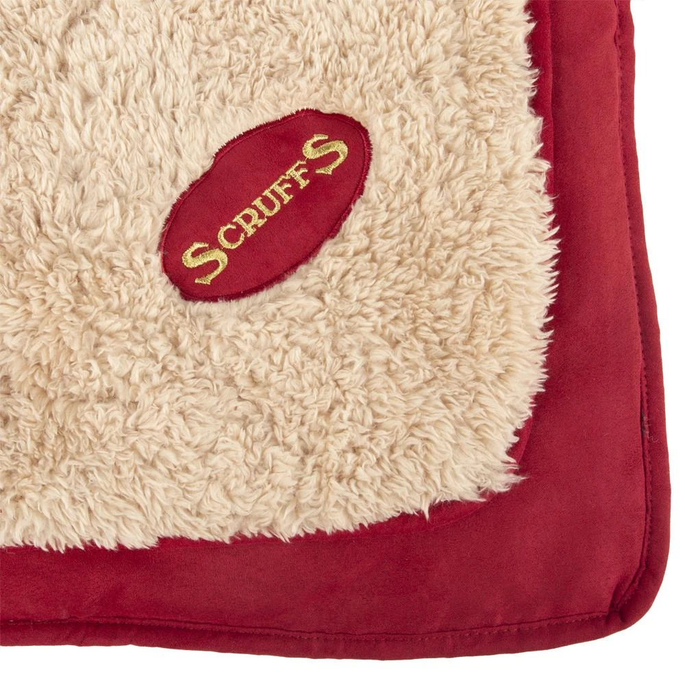 Scruffs Cosy Dog Blanket - Burgundy 7 Scruffs Cosy Dog Blanket - Burgundy - Image 5