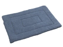 House Of Paws Berber Fleece Dog Mat/Cage Mat - Navy