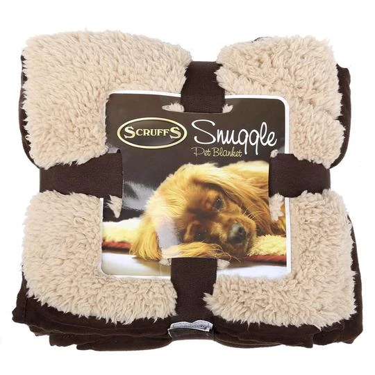 Scruffs Snuggle Blanket-Chocolate Brown 3 Scruffs Snuggle Blanket-Chocolate Brown