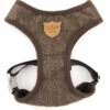 Hugo & Hudson - Chocolate Tweed Dog Harness -Pet dog chocolate tweed harness 2048x 72803d9d ccc7 4ac9 8199 829350e940e0