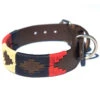 Pioneros Polo Dog Collar - Navy/Cream/Red 2 Pioneros Polo Dog Collar - Navy/Cream/Red -Pet dog dog collar 724 csp 0649 1