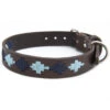 Pioneros Polo Dog Collar Pampa Cross - Navy/Pale Blue 2 Pioneros Polo Dog Collar Pampa Cross - Navy/Pale Blue -Pet dog dog collar 781 aw 2012 13 1