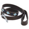 Pioneros Polo Dog Lead Pampa Cross - Navy/Pale Blue -Pet dog dog lead 881 aw 2012 15 1