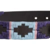 Pioneros Polo Dog Collar - Pale Blue/Purple/Pink Stripe 1 Pioneros Polo Dog Collar - Pale Blue/Purple/Pink Stripe -Pet dog dog collar 709 mg 8248 1