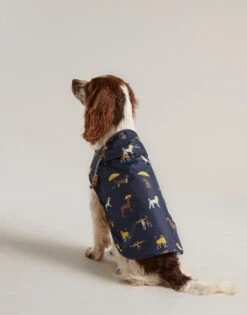 Joules - Dog Print Dog Raincoat